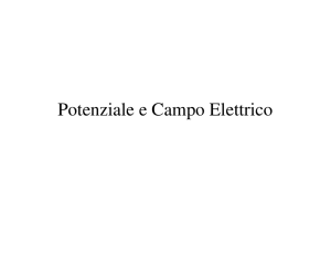 Potenziale e Campo Elettrico - Dipartimento di Ingegneria dell