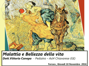 Dott. V. Canepa - Malattia e bellezza-Ferrara 2016