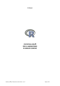 Statistica con R