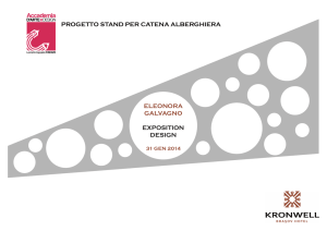 eleonora galvagno exposition design progetto stand per catena