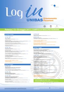 login unibas 15-18 maggio in collaborazione con italia lavoro