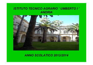 Prof.Lovino - I.T.A. "Umberto I", Andria