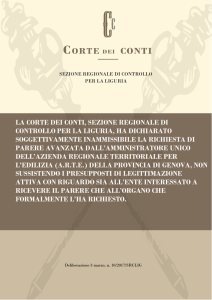 Sezione regionale di controllo per la Liguria