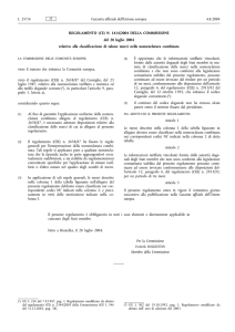 REGOLAMENTO (CE) N. 1414/2004 DELLA COMMISSIONE del 28
