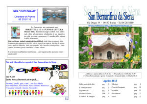 Aprile 2013 - Parrocchia San Bernardino da Siena