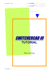 SWITCHERCAD III - Tutorial - unielettronica