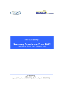 Samsung Experience Zone 2012