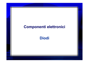 Componenti elettronici Diodi