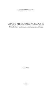 atomi metafore paradossi - Casa editrice Le Lettere