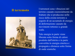 Il terremoto - AreaConsumatori