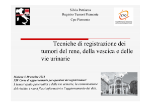 Tecniche di registrazione dei tumori del rene, della vescica