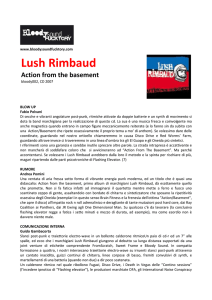 Lush Rimbaud - Bloody Sound Fucktory