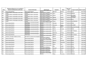 Ciclo Dottorato di Ricerca (in cui è confluita la Scuola di dottorato