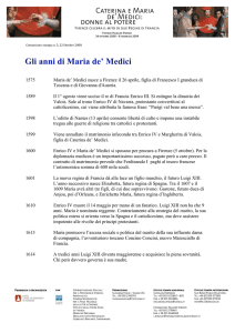 Gli anni di Maria de` Medici