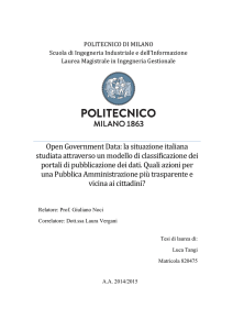 Open Government Data: la situazione italiana studiata