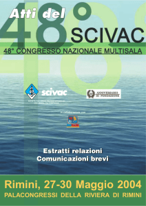 48° Congresso Nazionale Multisala SCIVAC Rimini, 27