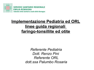 Implementazione LG RER delle linee guida regionali per la