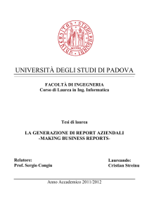 UNIVERSITÀ DEGLI STUDI DI PADOVA