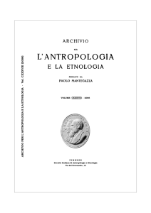 138 - Società Italiana di Antropologia e Etnologia