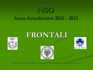 NSO Anno Accademico 2009 - 2010