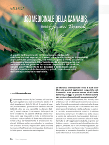 Uso medicinale della Cannabis