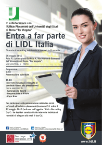 Entra a far parte di LIDL Italia