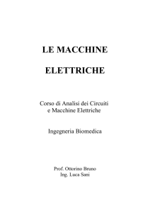 LE MACCHINE ELETTRICHE