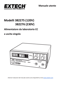 Modelli 382275 (120V) 382276 (230V)