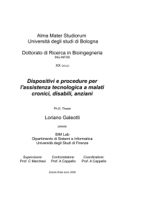 Loriano Galeotti PhD Thesys dottorato Bioingegneria XX ciclo