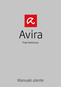 Manuale di utilizzo - Avira Free Antivirus