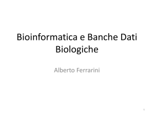 Bioinformatica I