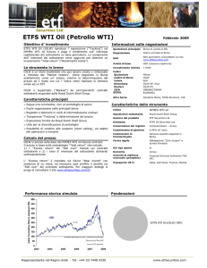 ETFS WTI Oil - Borsa Italiana