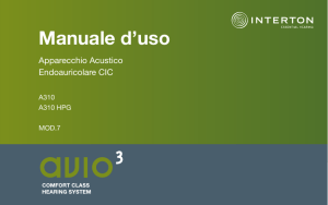 Manuale d`uso