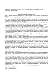 costituzione ufficio ISTAT