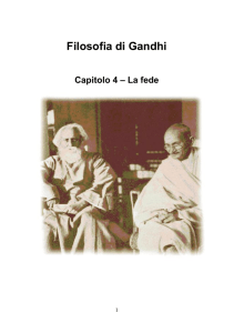 Filosofia di Gandhi - Digilander