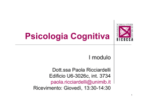 Capitolo 03 - Dipartimento di Psicologia