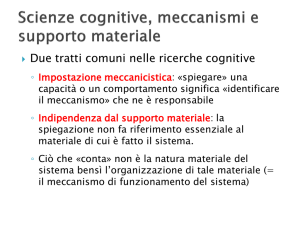 Logica e filosofia della Scienza 2013 2014 Scienze cognitive 3