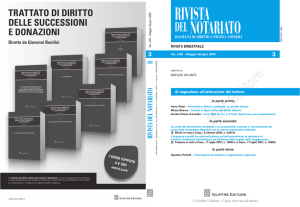 Rivista del notariato 3-09 - Università degli Studi Mediterranea