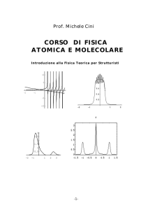 corso di fisica atomica e molecolare