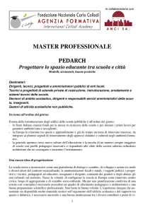 tutti i dettagli del master nel pdf del progetto