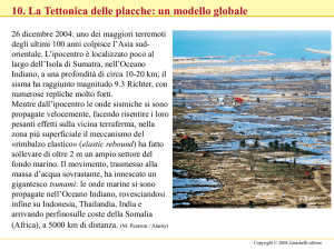 10 Tettonica delle placche Globo