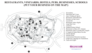 restaurants, vineyards, hotels, pubs, businesses