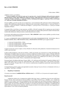Bur n. 62 del 19/06/2015 - TSRM Torino Aosta Alessandria Asti