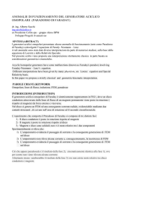 anomalie di funzionamento del generatore aciclico