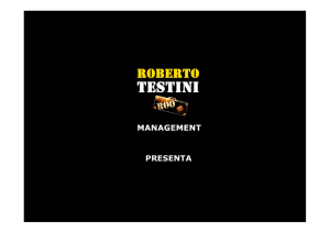 PRESENTA - Roberto Testini