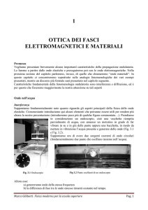 Ottica dei fasci elettromagnetici e materiali