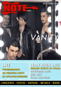 vanity - ITALYROCKLIVE