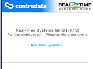 Real Time Hypervisor