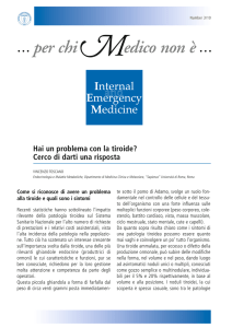 Per chi medico non e`_n.3:2010 - Società Italiana di Medicina Interna