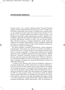 Introduzione - Urbaniana University Press